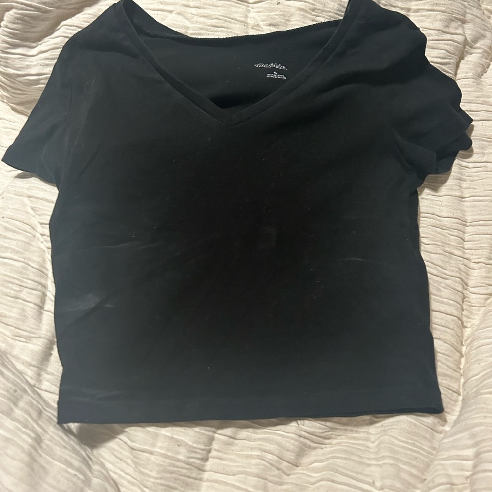 Black Crop Top